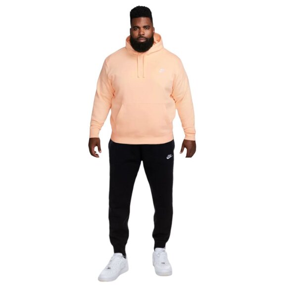 Nike Club Fleece Men's Sweatsuit Size 3XL Peach Matching Tracksuit Gift Set NWT - Picture 1 of 10